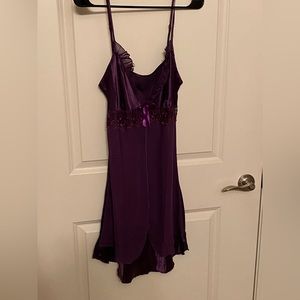 Sweet purple nightgown